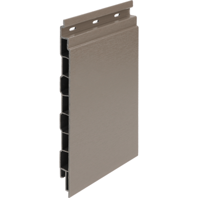 Keralit kunststof gevelbekleding houtnerf kwartsgrijs classic