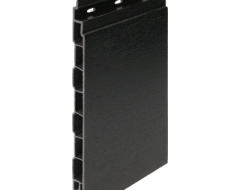 Keralit kunststof gevelbekleding Classic Houtnerf Zwart