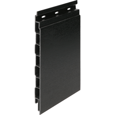 Keralit kunststof gevelbekleding Classic Houtnerf Zwart