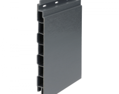 Keralit kunststof gevelbekleding Classic Houtnerf Basaltgrijs