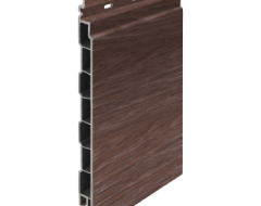 Keralit kunststof gevelbekleding houtstructuur Bruin modern eiken