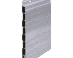 Keralit kunststof gevelbekleding houtstructuur Wit modern eiken