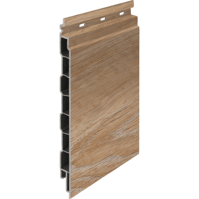 Keralit kunststof gevelbekleding houtstructuur natuur modern eiken