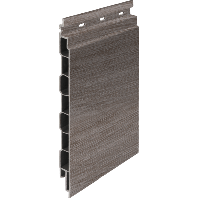 Keralit kunststof gevelbekleding houtstructuur Taupe modern eiken