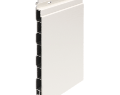 Keralit kunststof gevelbekleding houtnerf Wit