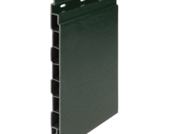 Keralit kunststof gevelbekleding houtnerf Donkergroen