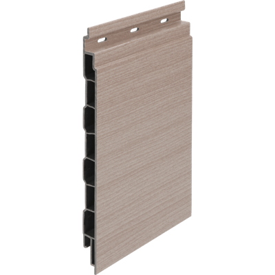 Keralit kunststof gevelbekleding houtnerf Vergrijsd ceder