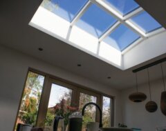 lichstraat zadeldak met hr isolatie glas