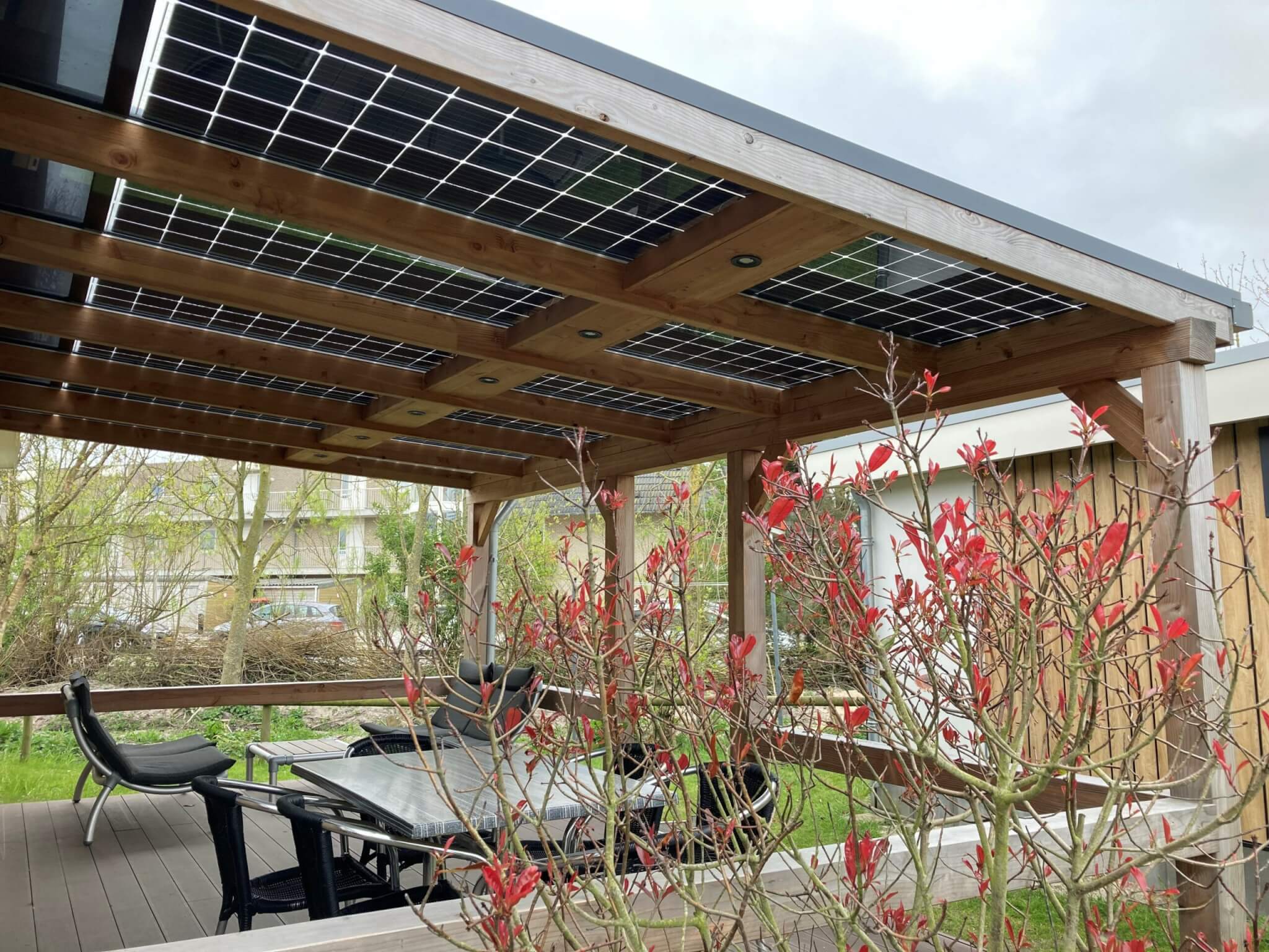 solar overkapping tuin