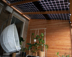 zonnepanelen veranda onderaanzicht