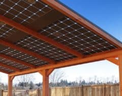 Achterkant dak solar veranda DDS50V XL