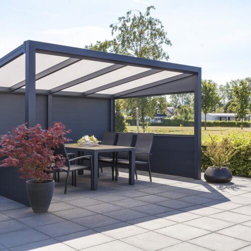 ribolla aluminum vijstaande overkapping