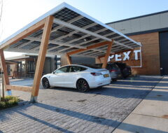 SolarDok carport aluminium