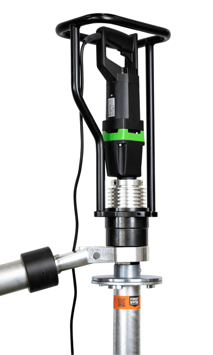 Montage stelvoet electric driver