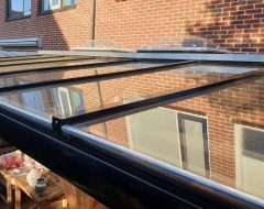XL veranda carport met glas muuraanbouw DD50G XL