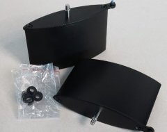 Danenberg Shop Louvres - Louvre Montageset Draaibaar zwart