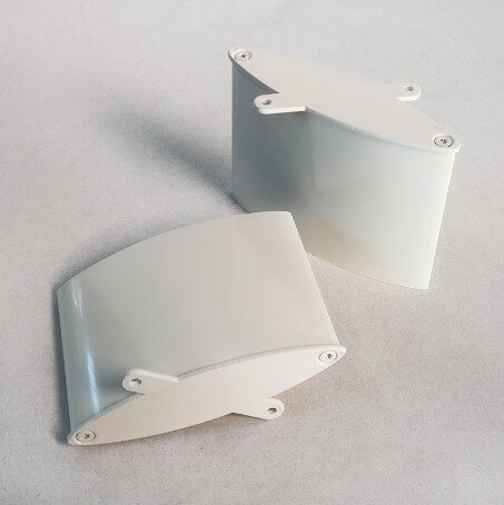 Danenberg Shop Louvres - Louvre Montageset Vast cremewit