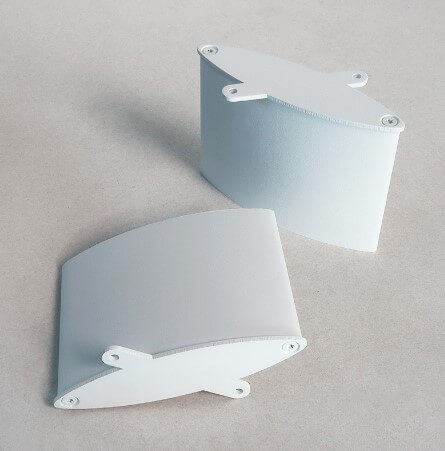 Danenberg Shop Louvres - Louvre Montageset Vast Verkeerswit