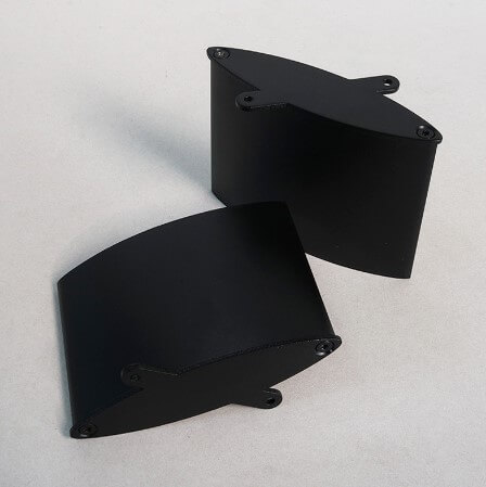 Danenberg Shop Louvres - Louvre Montageset Vast Zwart