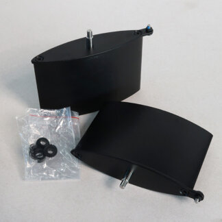 Danenberg Shop Louvres - Montageset voor draaibare Louvre zwart