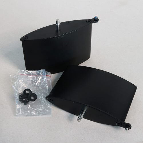 Danenberg Shop Louvres - Montageset voor draaibare Louvre zwart