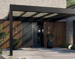 Danenberg Shop - Aluminium Terrasoverkapping Cubo Ezie - Muuraanbouw