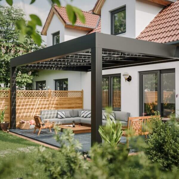 Danenberg Shop - Aluminium Overkapping Cubo Solar